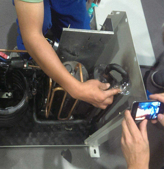 桑日维修空调制冷效果差